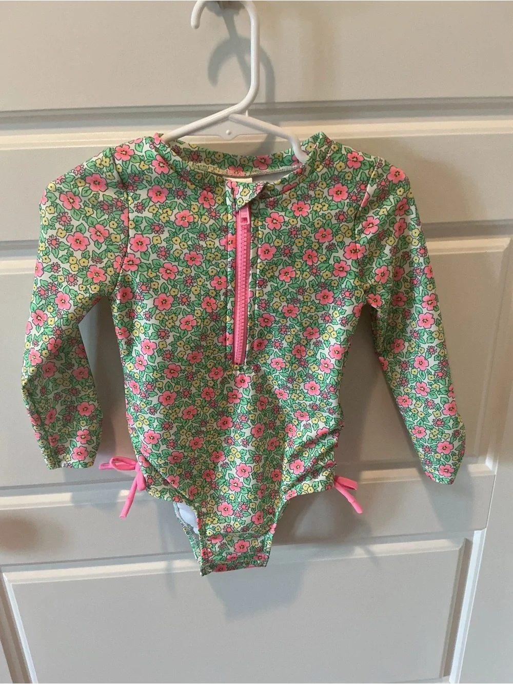 Cat & Jack Bundle of Two -Floral One Piece Bathing Suits Size 2T